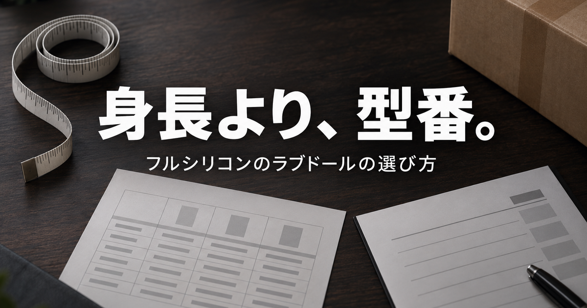 フルシリコンのラブドールの選び方|165cmの重さ・肌色・柔らかさ