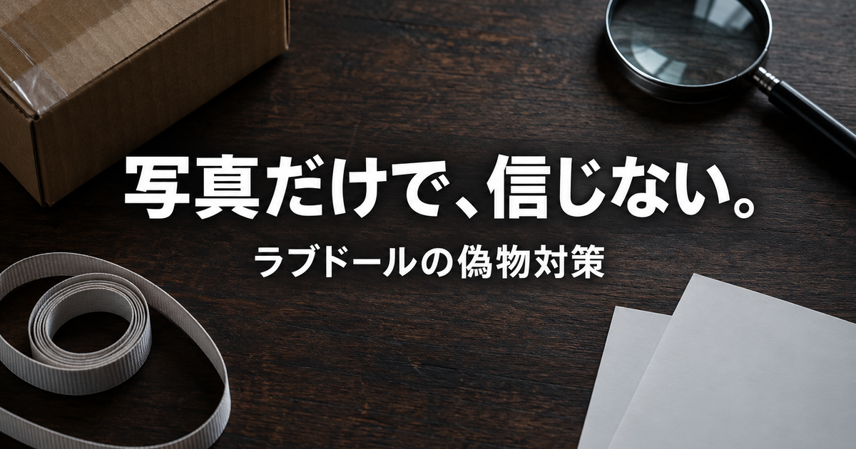 ラブドールの偽物の見分け方｜コピー品・格安品を買う前に確かめること