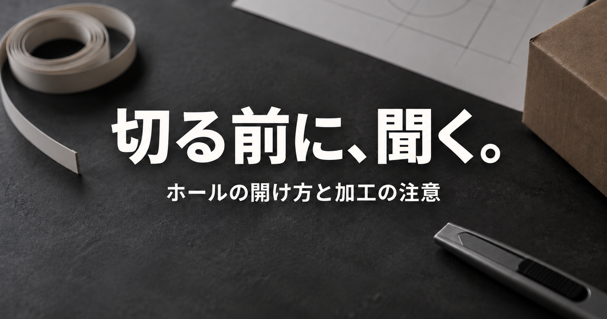 ラブドールのホールの開け方｜自分で加工する前に確かめること